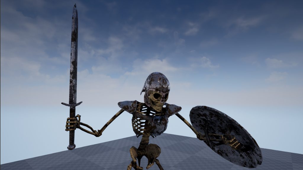 Skeleton knight - protofactor.