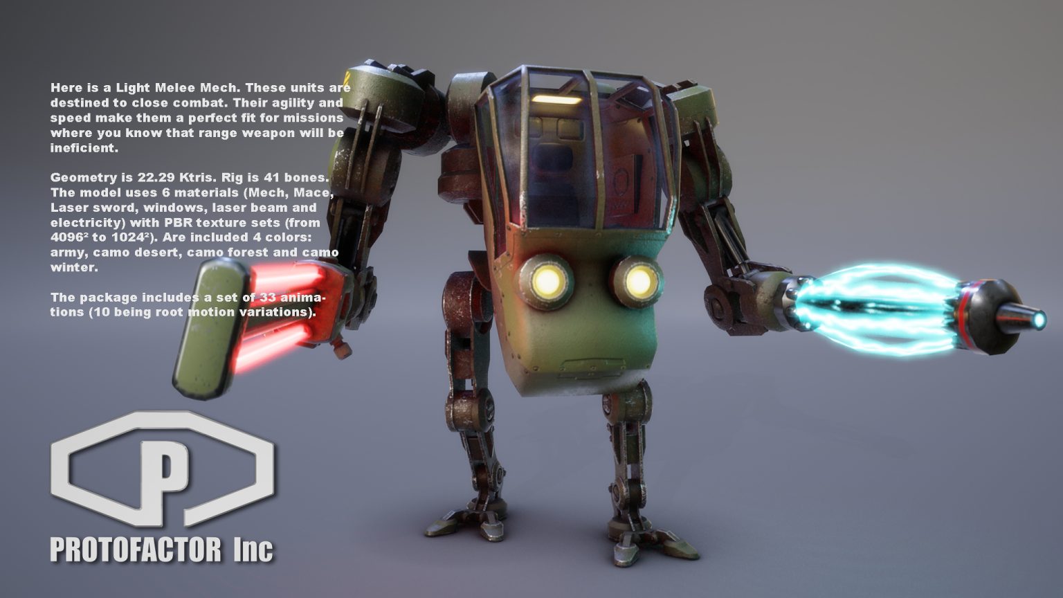 Protofactor SCI FI CHARACTERS MEGA PACK VOL 3 – PROTOFACTOR