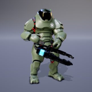 SCI FI HEAVY BATTLE ARMOR