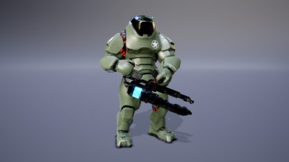 SCI FI HEAVY BATTLE ARMOR