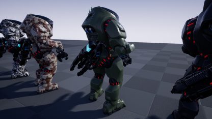 SCI FI HEAVY BATTLE ARMOR - Image 5