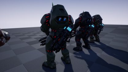 SCI FI HEAVY BATTLE ARMOR - Image 6